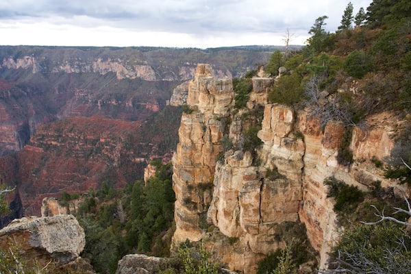 North Rim featuring landscape views and tranquil scenes