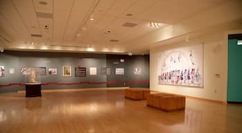 Indian Pueblo Cultural Center featuring interior views and art