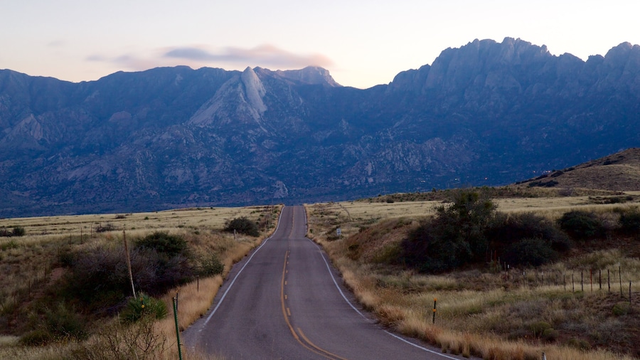 White Sands Missile Range featuring mountains and tranquil scenes
