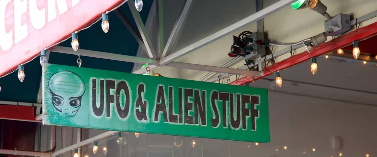 Roswell featuring signage