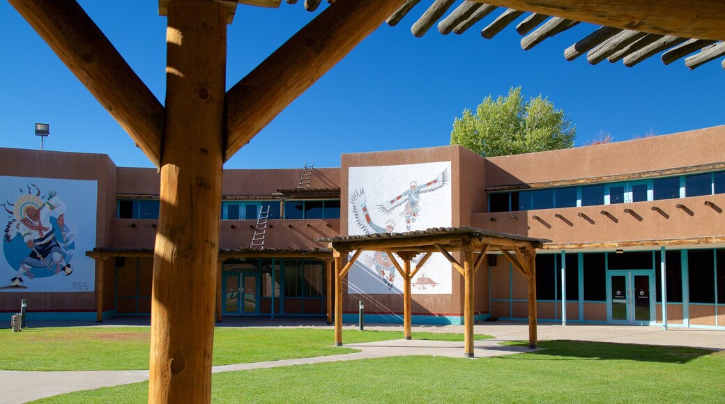 Indian Pueblo Cultural Center featuring street scenes