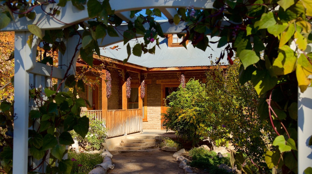 ABQ BioPark Botanic Garden showing a house and a park