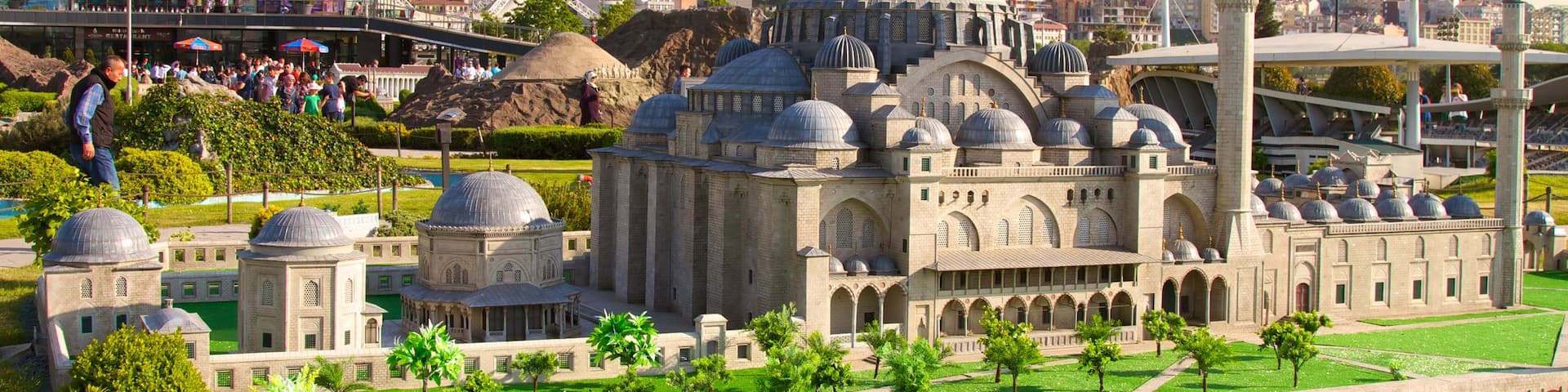 Miniaturk montrant parc et art en plein air