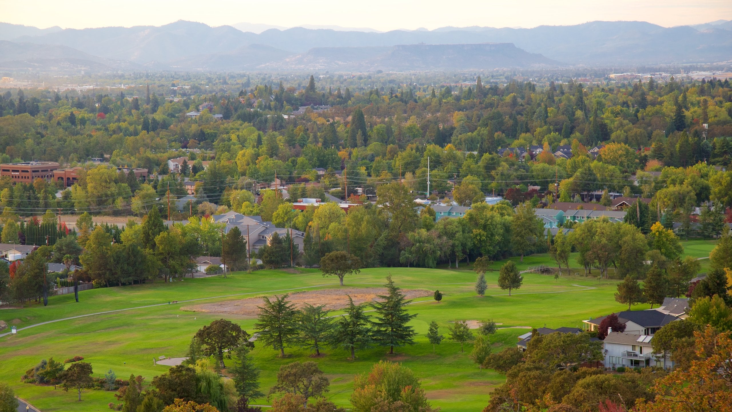 Medford showing a garden and landscape views