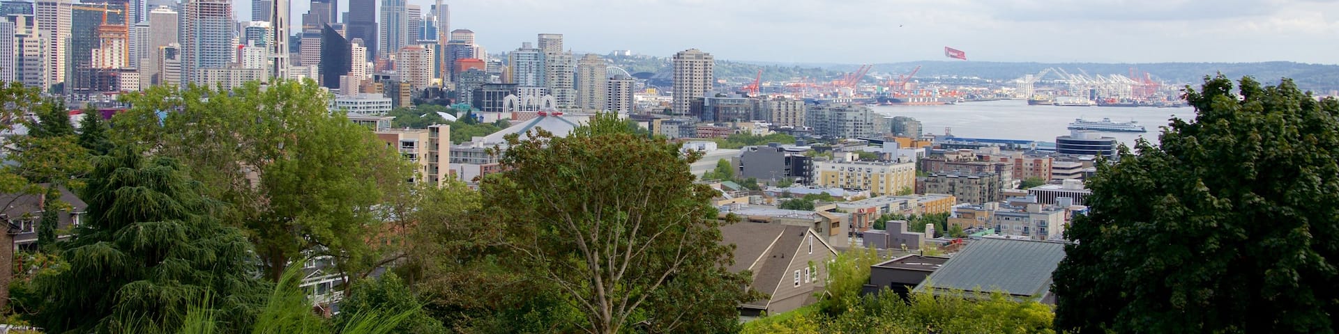 Queen Anne featuring landscape views and a city