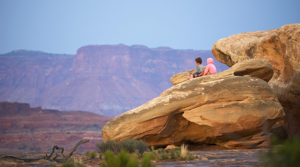 Parc national de Canyonlands montrant scènes tranquilles