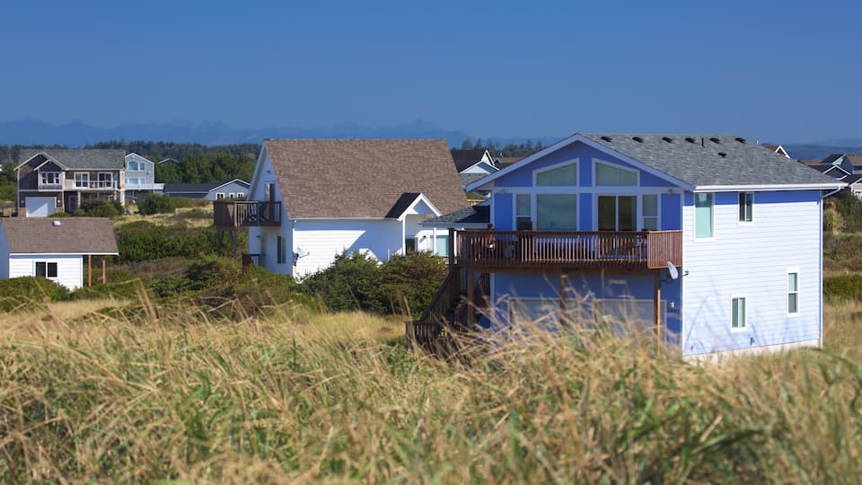 Ocean Shores mostrando escenas tranquilas y una casa