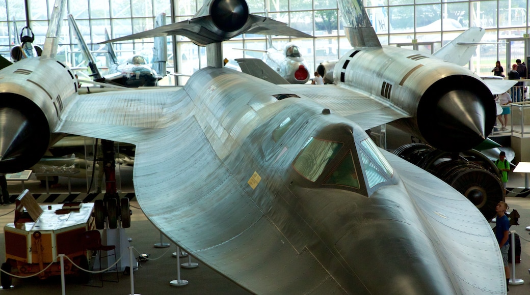 Museum of Flight showing interior views