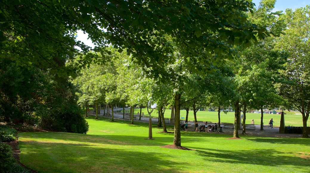 Downtown Park presenterar en trädgård