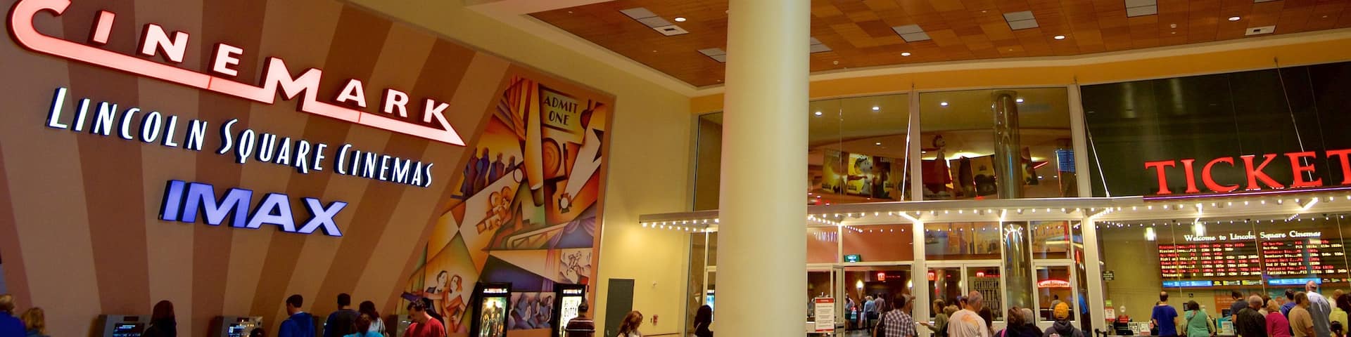 Lincoln Square featuring interior views