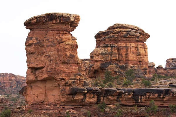 Canyonlands National Park which includes tranquil scenes, desert views and a gorge or canyon