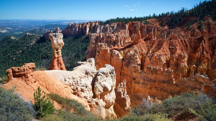 Bryce Canyon National Park featuring tranquil scenes, a gorge or canyon and desert views