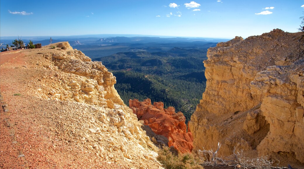 Bryce Canyon National Park which includes a gorge or canyon, tranquil scenes and desert views