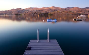 Chelan County Lake Chelan Wine Valley 36 Chelan Town Royalty-Free