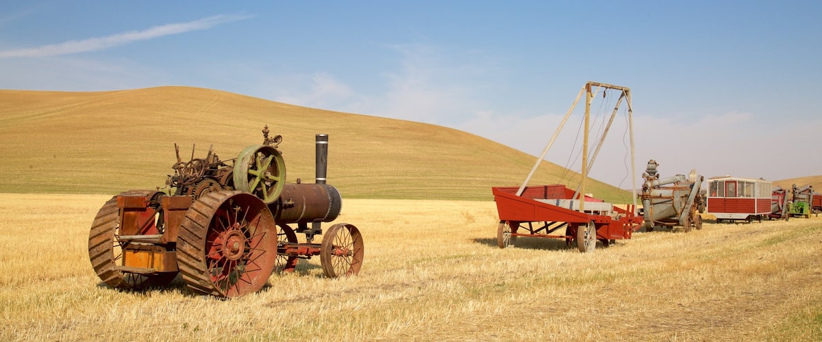 Palouse Scenic Byway which includes farmland