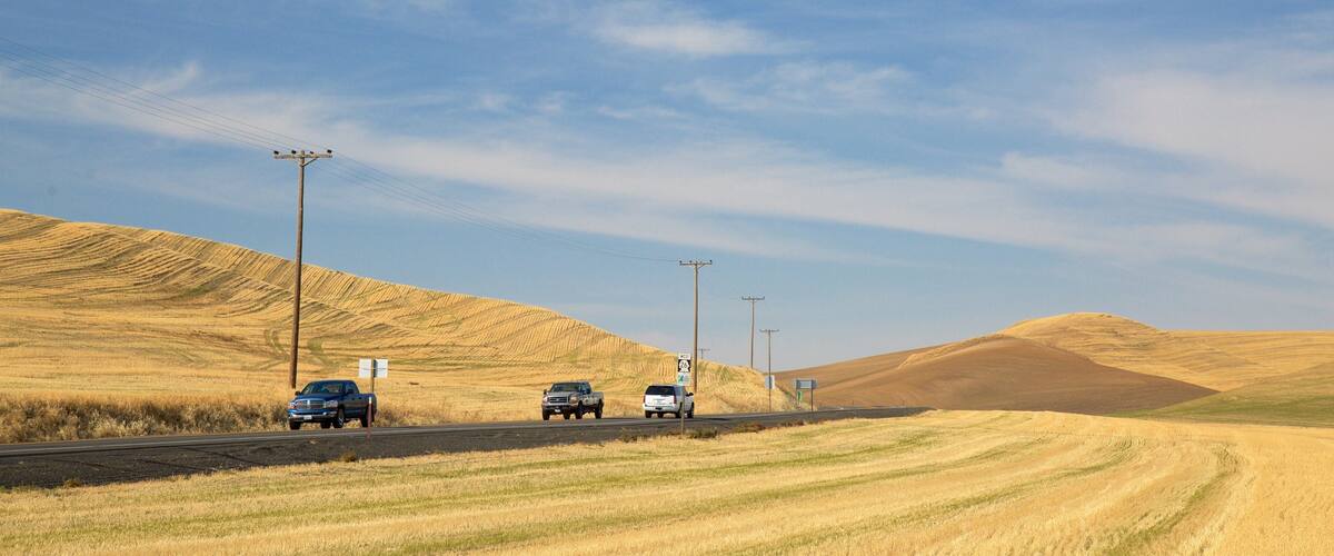 Eastern Washington featuring tranquil scenes and touring