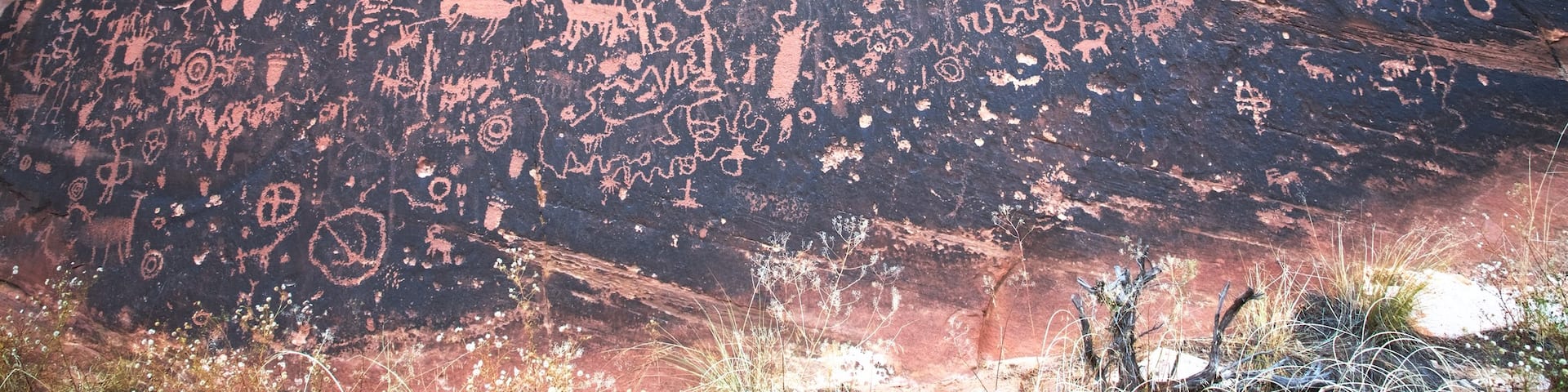 Utah mit einem Outdoor-Kunst und Kultur indigener Völker