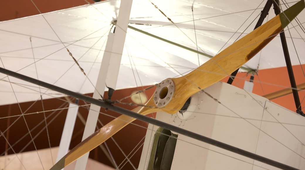 Pearson Air Museum featuring interior views