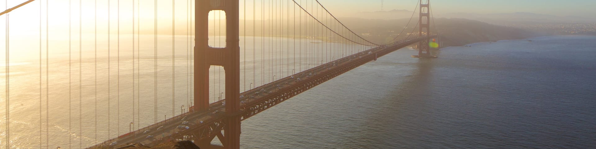 San Francisco featuring a bay or harbor and a bridge