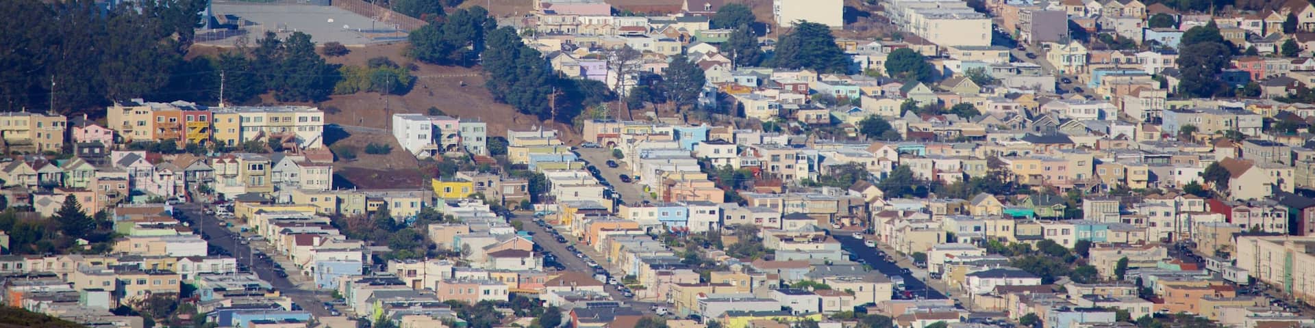 Nordkalifornien mit einem Stadt