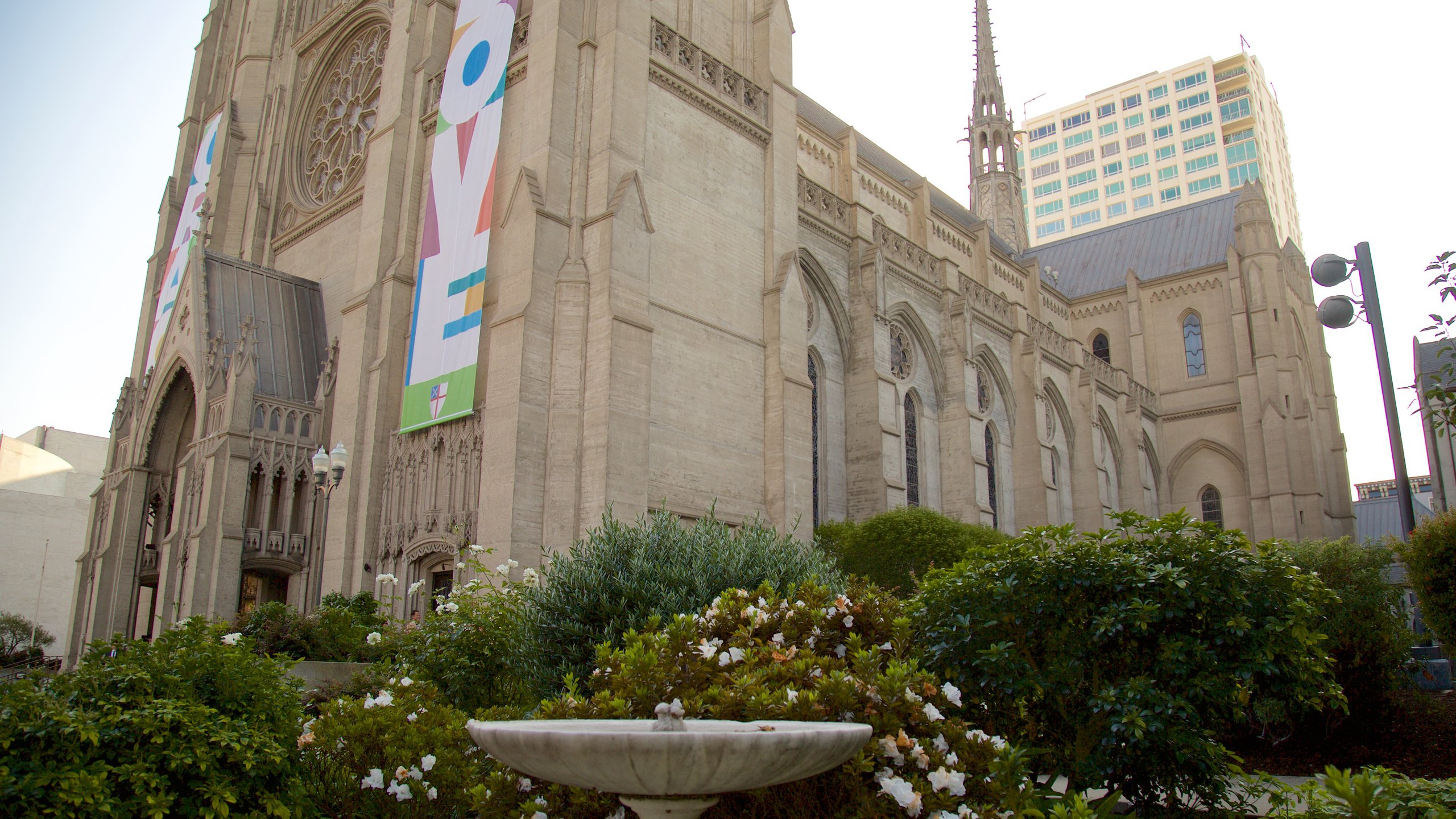 Nob Hill showing heritage architecture