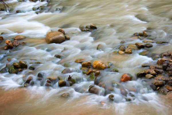 Zion National Park showing a river or creek