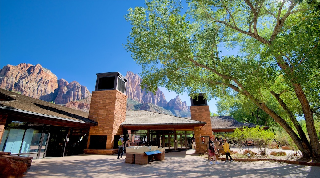 Parque Nacional Zion mostrando montañas