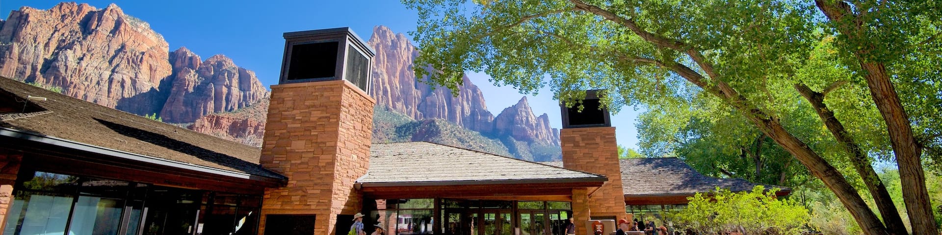 Parque Nacional Zion mostrando montañas