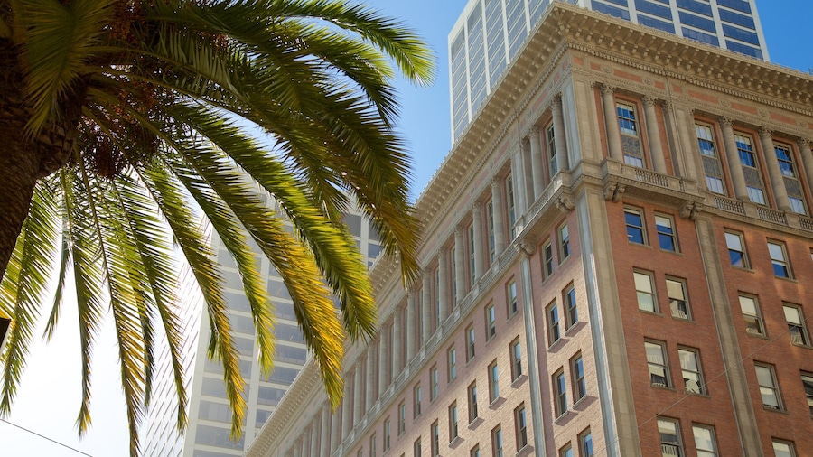 Embarcadero featuring city views and a city