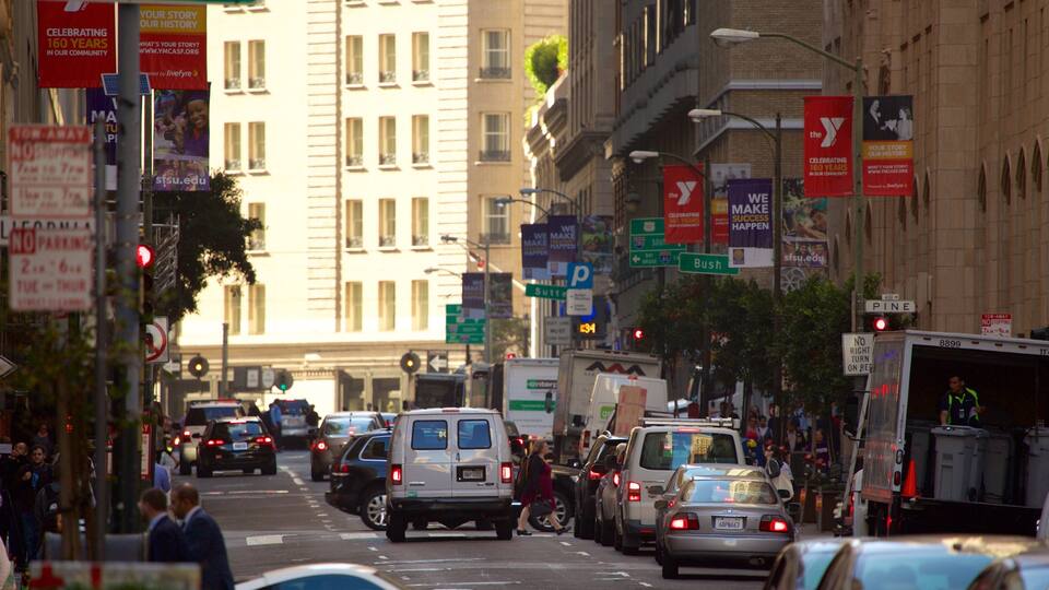Quartier financier - Bâtiment des ferries montrant scènes de rue