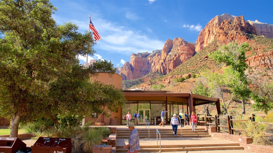 Zion Human History Museum che include montagna