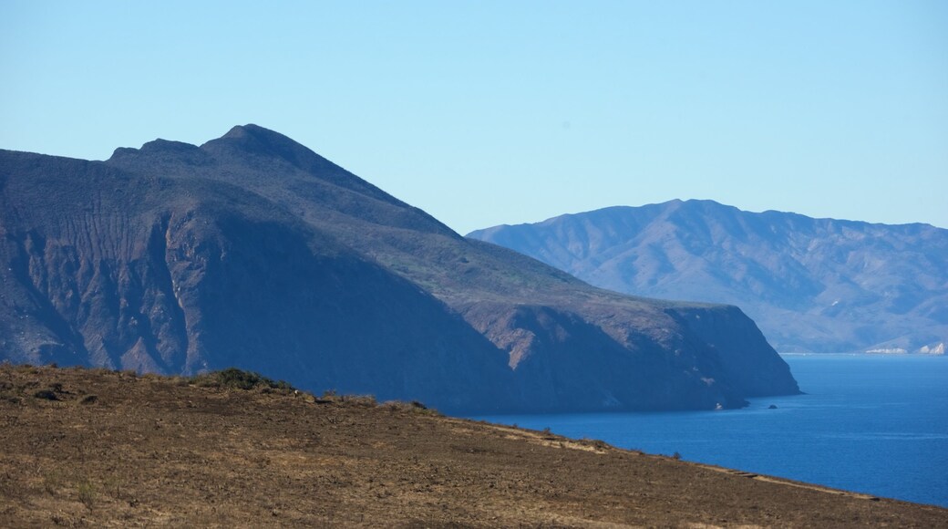 Ventura featuring rocky coastline, landscape views and general coastal views