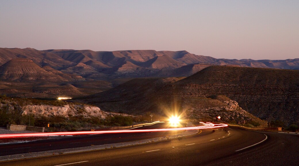 Big Bend Region montrant montagnes