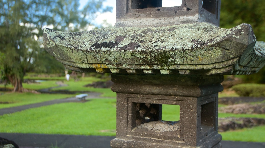 Liliuokalani Park and Gardens featuring a garden