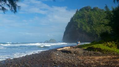 Kapaau que inclui paisagens litorâneas