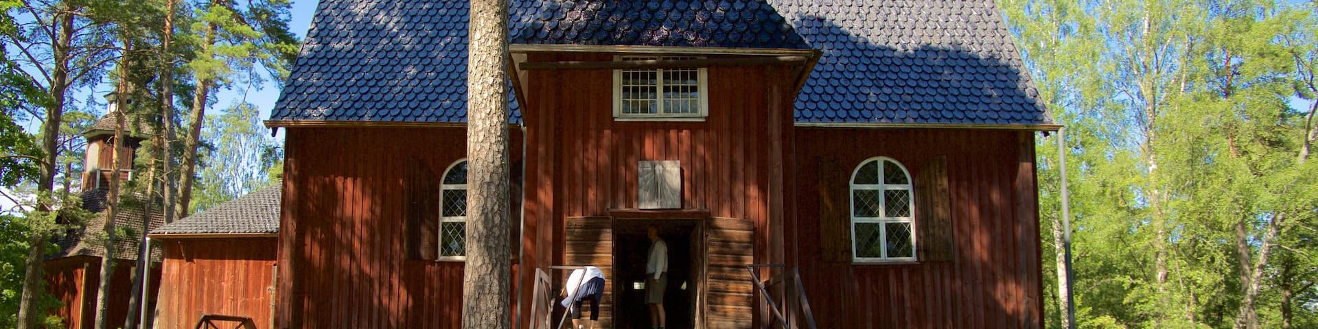 Seurasaari Open Air Museum which includes heritage architecture
