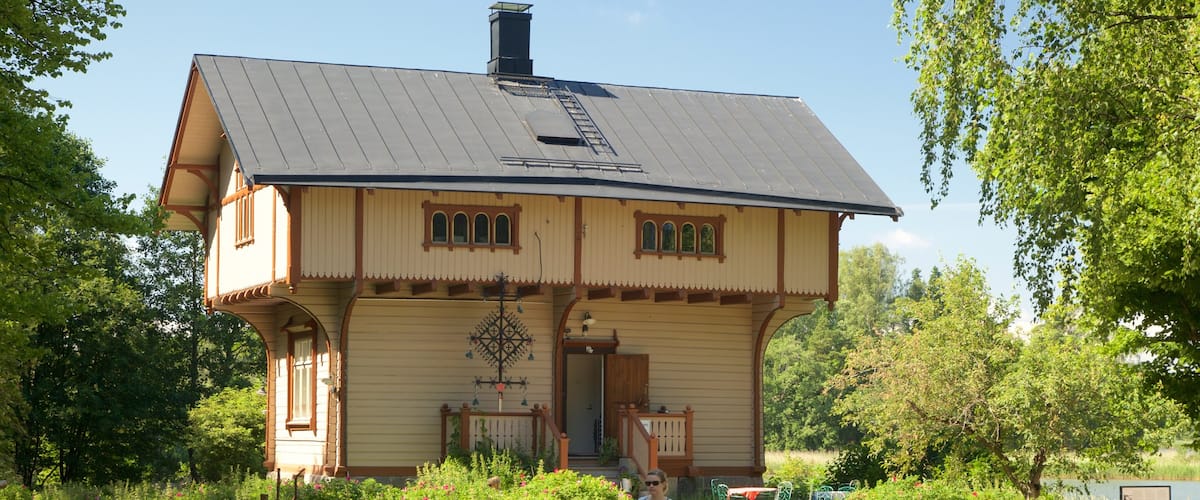 Seurasaari Open Air Museum as well as a family