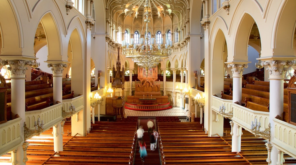 St. John\'s Church showing heritage architecture, interior views and a church or cathedral