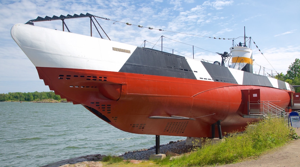 Forte Suomenlinna mostrando paisagens litorĂąneas