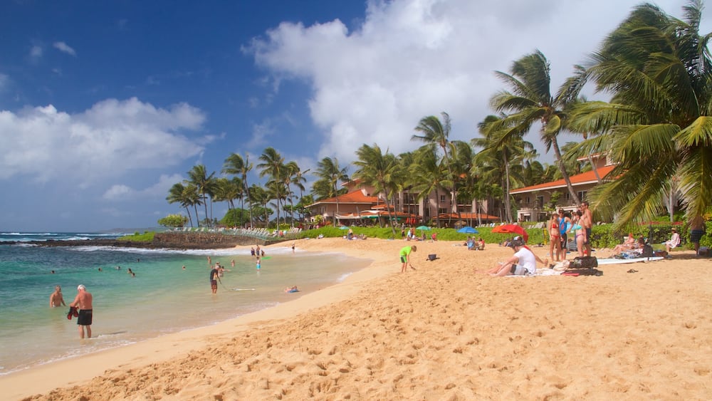 Koloa featuring a beach and general coastal views