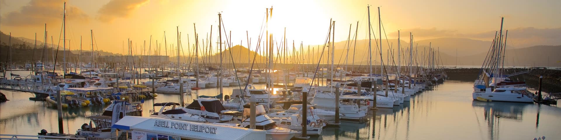 Abell Point Marina featuring boating, a bay or harbor and sailing