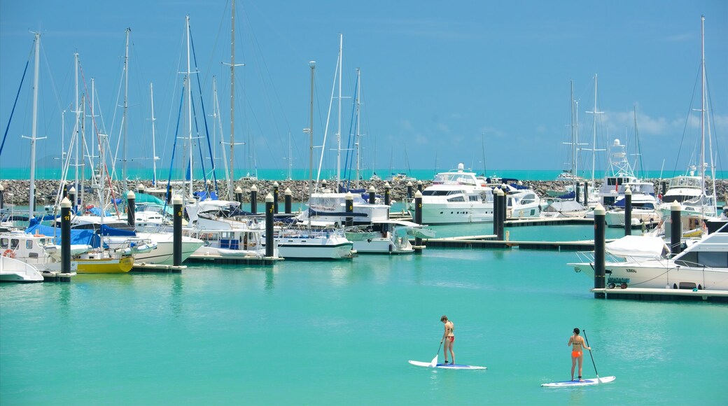 Shingley Beach featuring kayaking or canoeing, a bay or harbor and tropical scenes