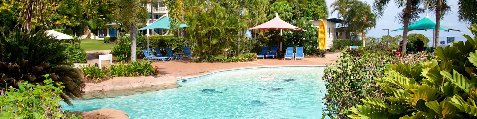 Daydream Island Rejuvenation Day Spa featuring a pool and a luxury hotel or resort