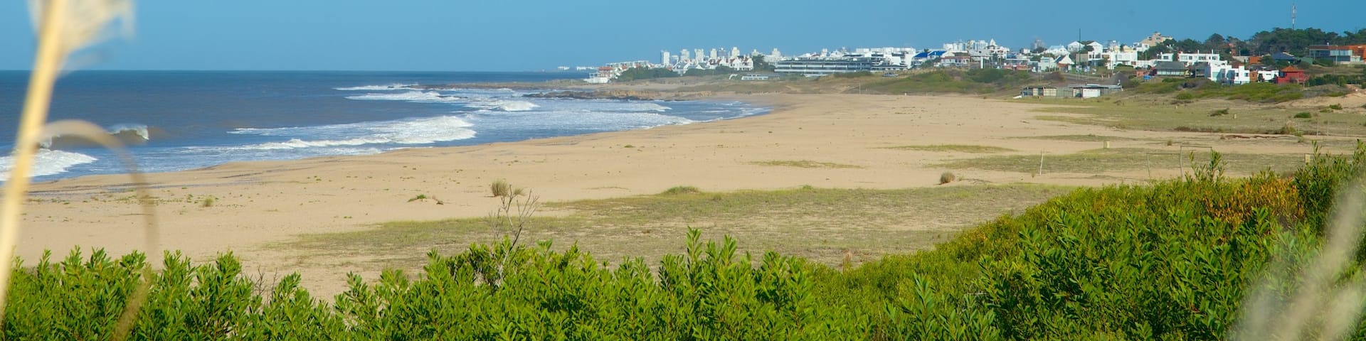 Playa Bikini ofreciendo una playa, vistas de paisajes y vistas generales de la costa