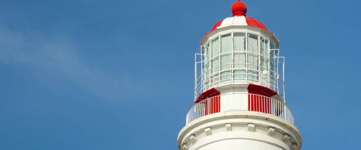 Leuchtturm von Cabo de Santa Maria