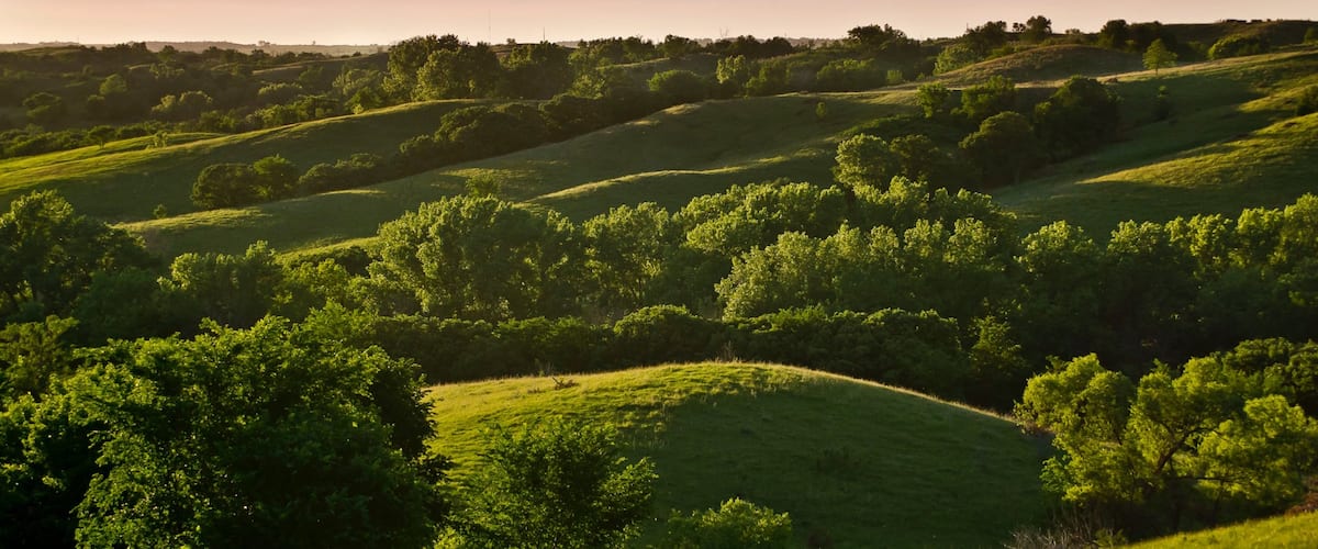 Niobrara inclusief vredige uitzichten en landschappen