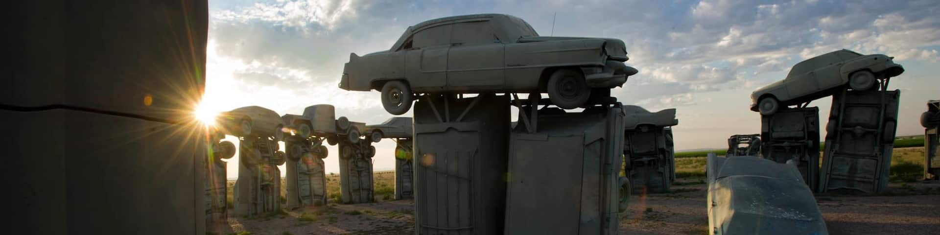 Nebraska Panhandle showing art, a monument and a statue or sculpture