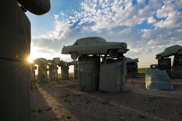 Nebraska Panhandle das einen Monument, Kunst und Statue oder Skulptur