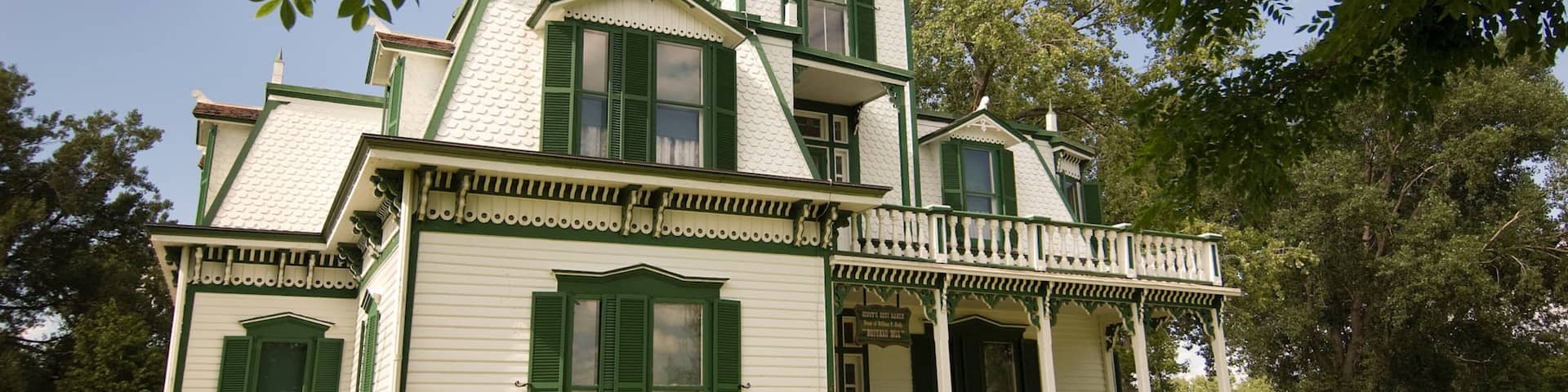 Buffalo Bill\'s Ranch featuring heritage architecture and a house