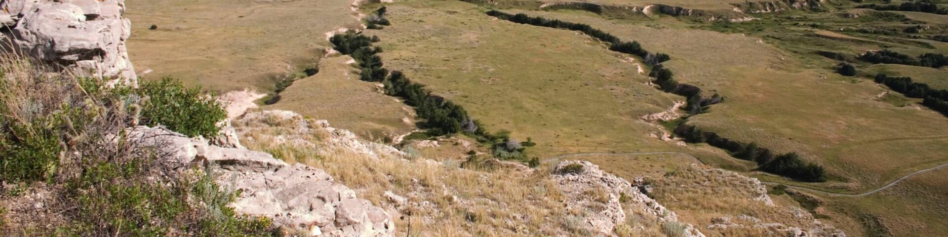 Scottsbluff which includes tranquil scenes and landscape views